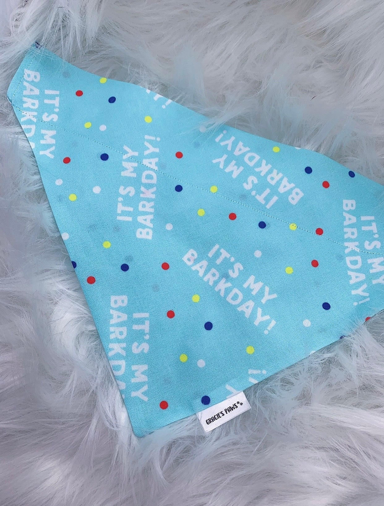 Its My Barkday Bandana