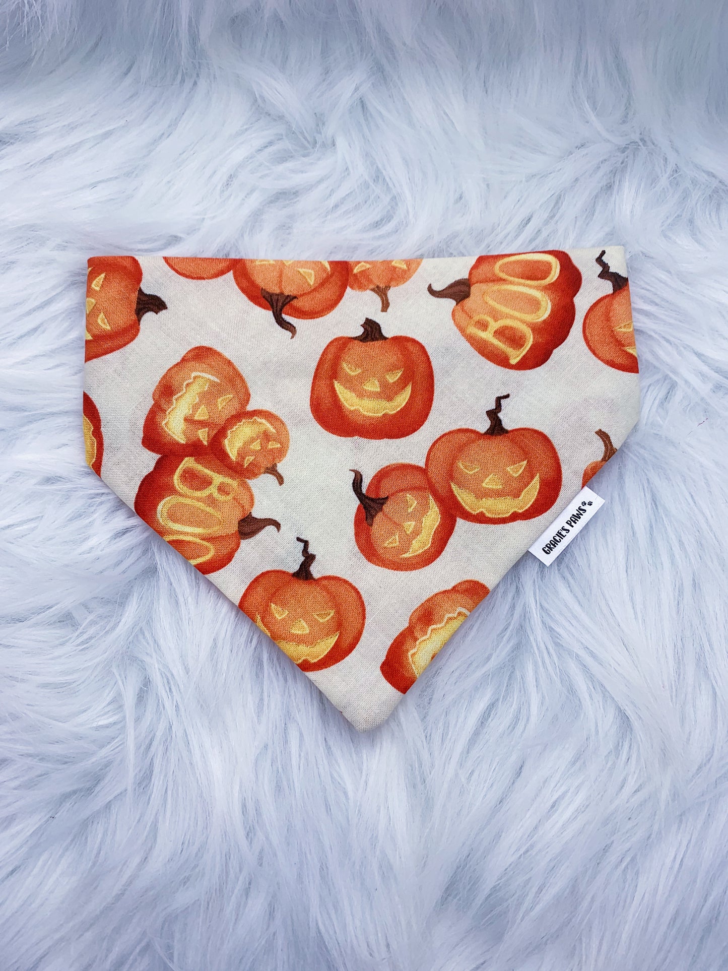 BOO Pumpkin Bandana