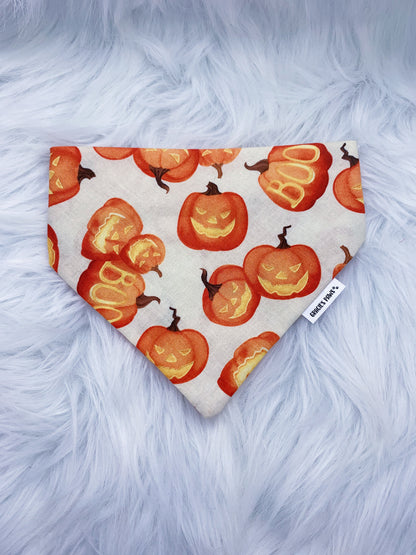 BOO Pumpkin Bandana