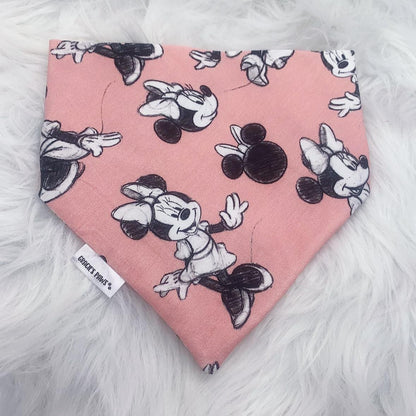 Pink Minnie Bandana