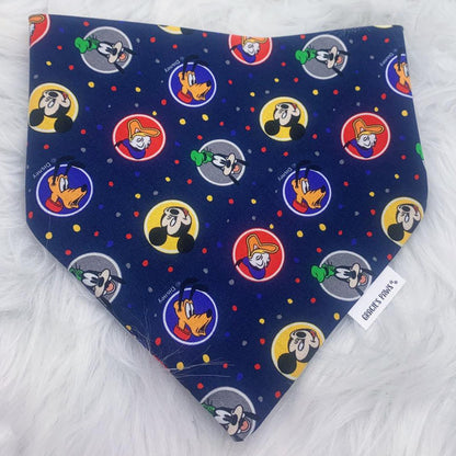 Blue Mouse & Friends Bandana