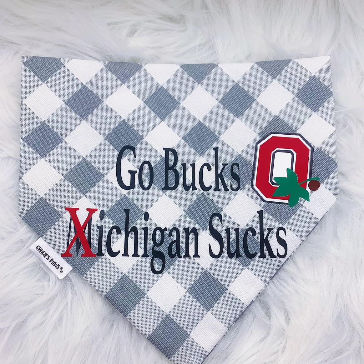 Michigan Sucks Bandana