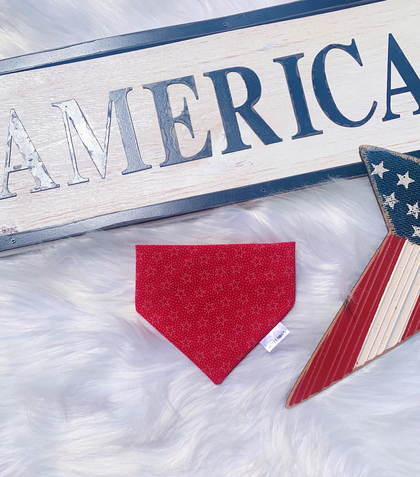 Full Red Star Bandana