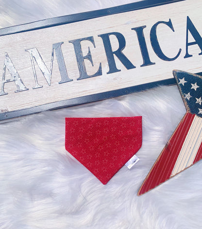 Full Red Star Bandana