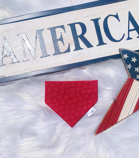 Full Red Star Bandana
