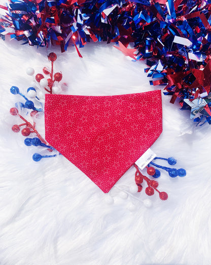 Full Red Star Bandana