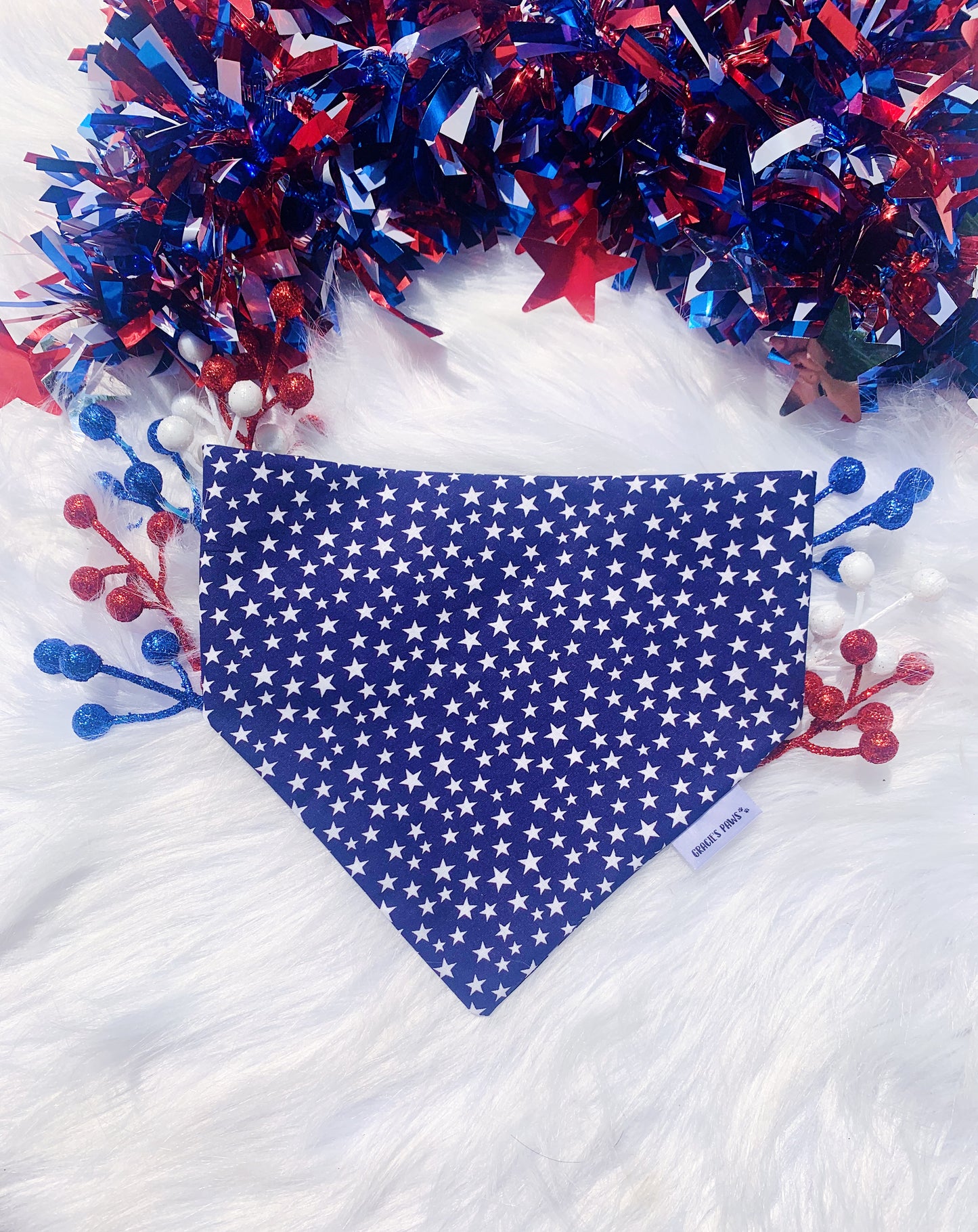 White Star & Blue Bandana