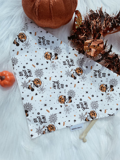 Fun Mouse & Pumpkin Bandana