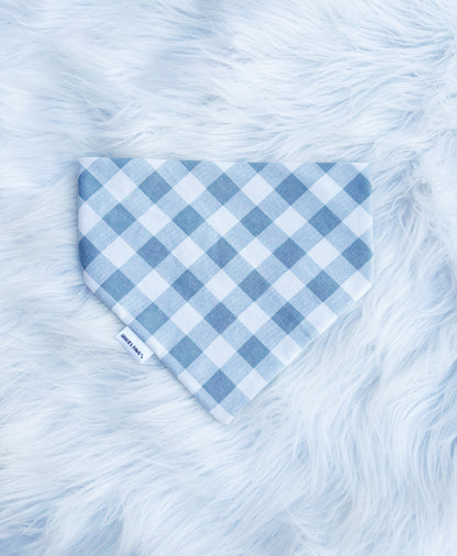 Grey Checkered Bandana