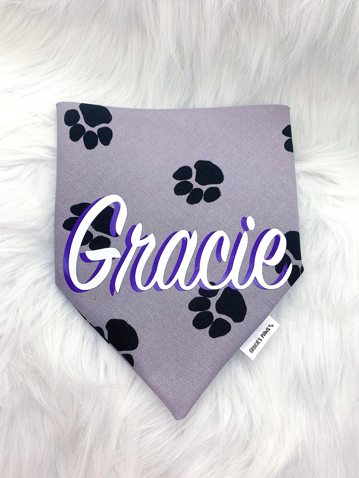 Pawprint Bandana