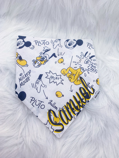 Pluto & Mickey Bandana