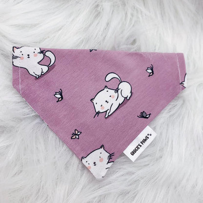 Purple Cat Bandana